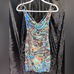 Abstract Mesh Dress